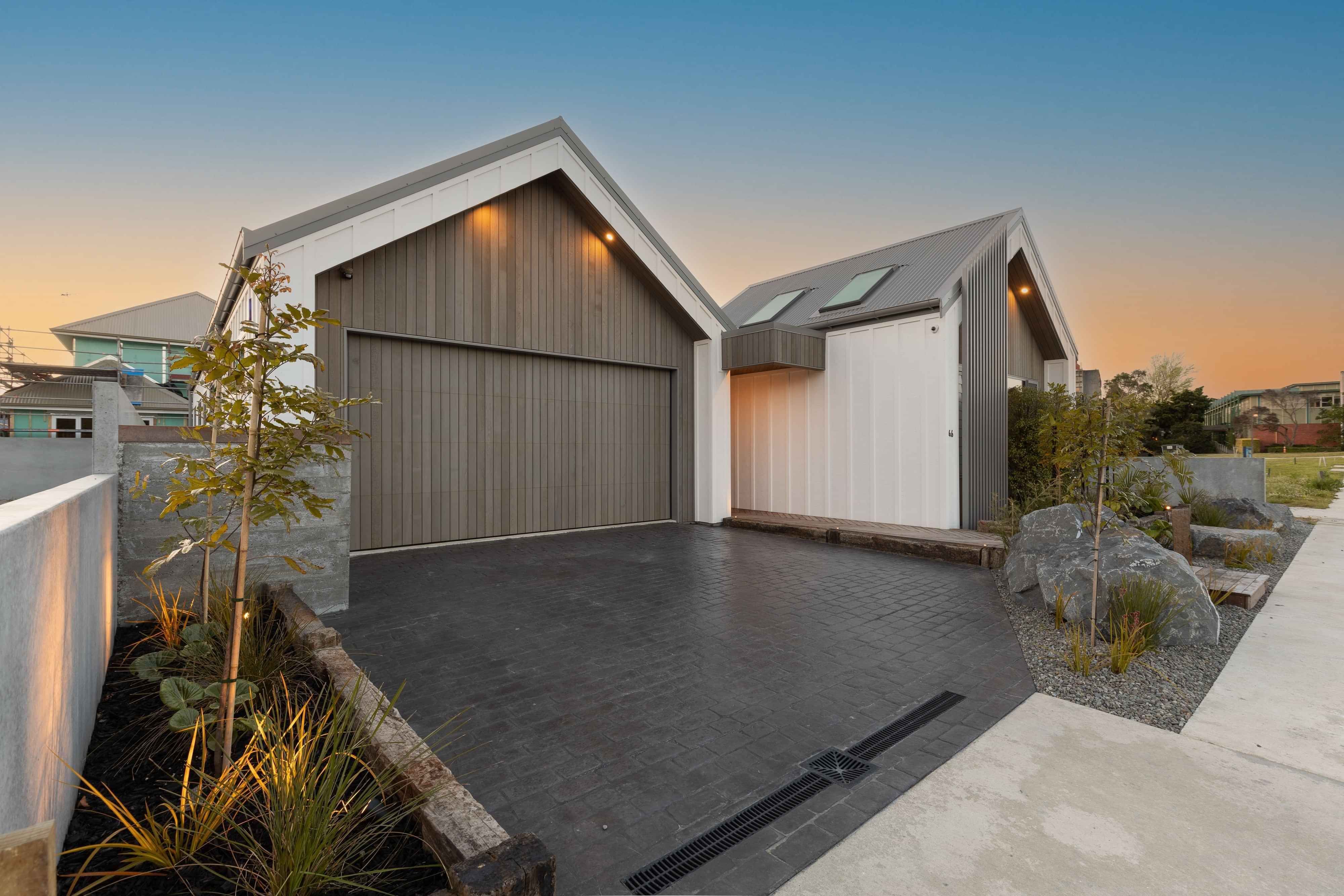Image of a new architectural build