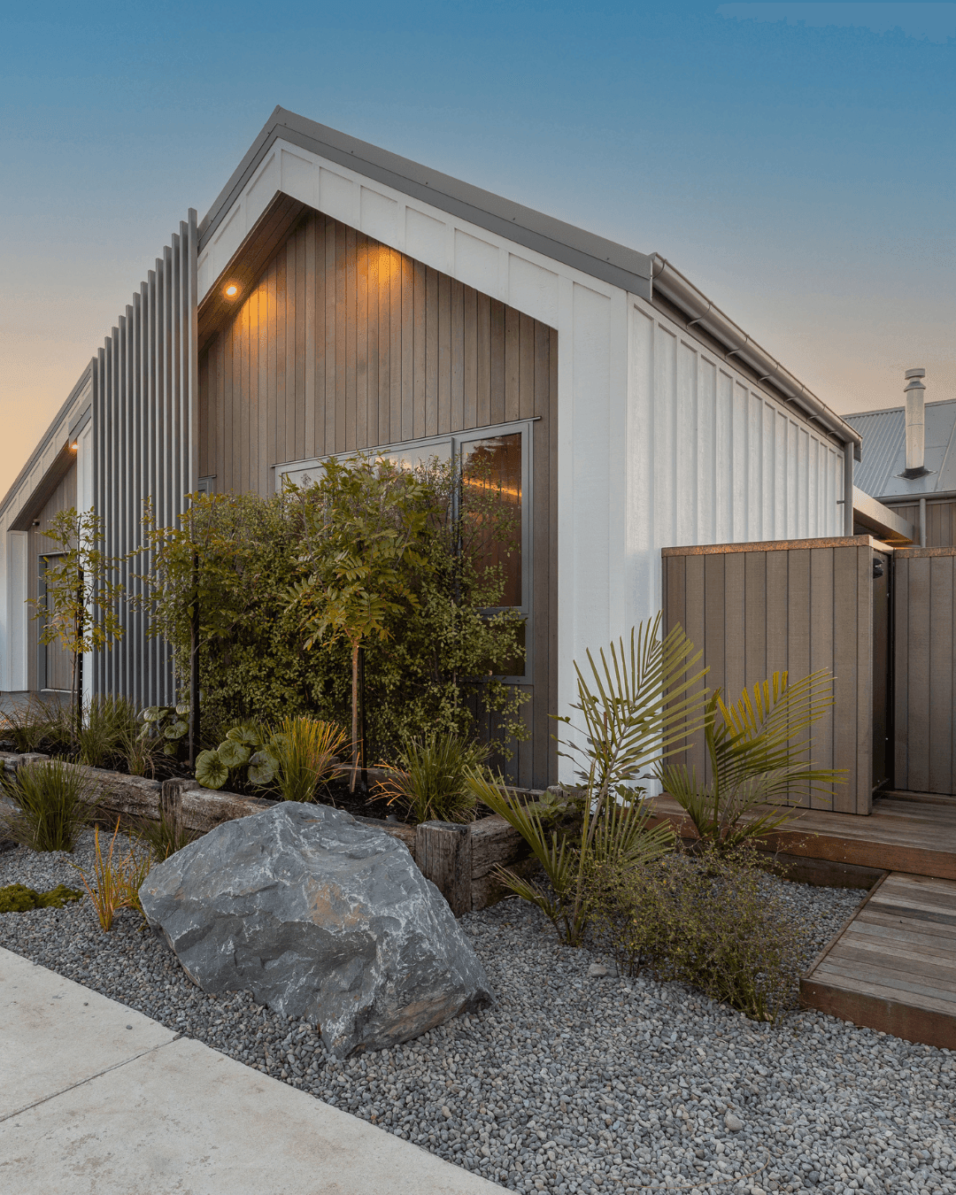 Image of a new architectural build