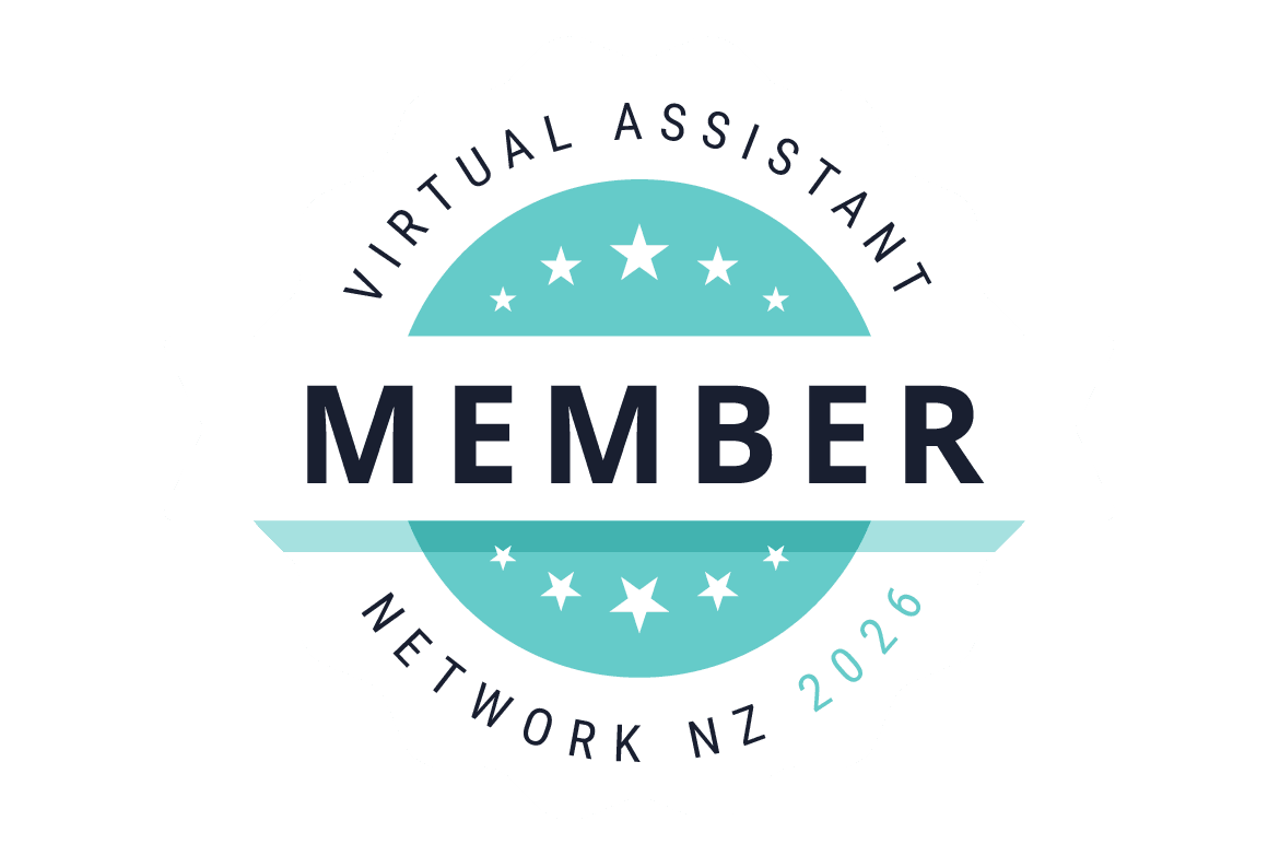 Virtual Assistant Network of New Zealand Silver Member Badge