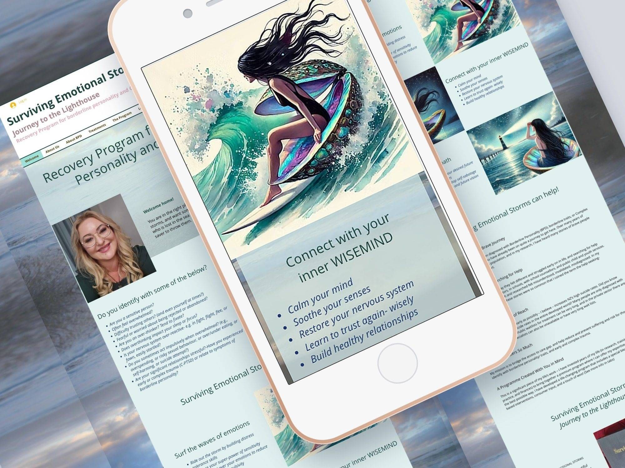 BD Therapy Dr Jenni Beckett's website clarity fix on Wix