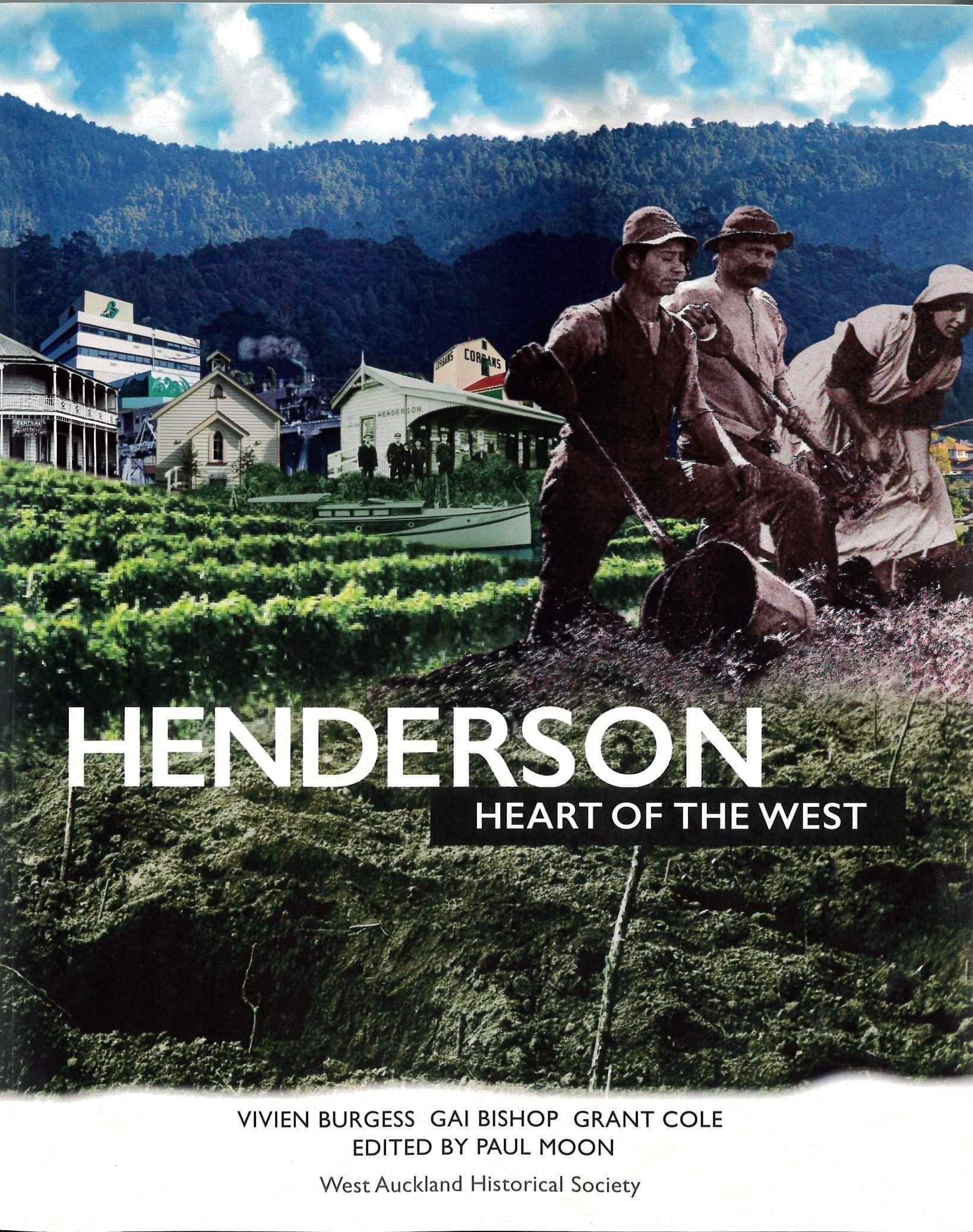 Book cover showing 3 people working in a crops field