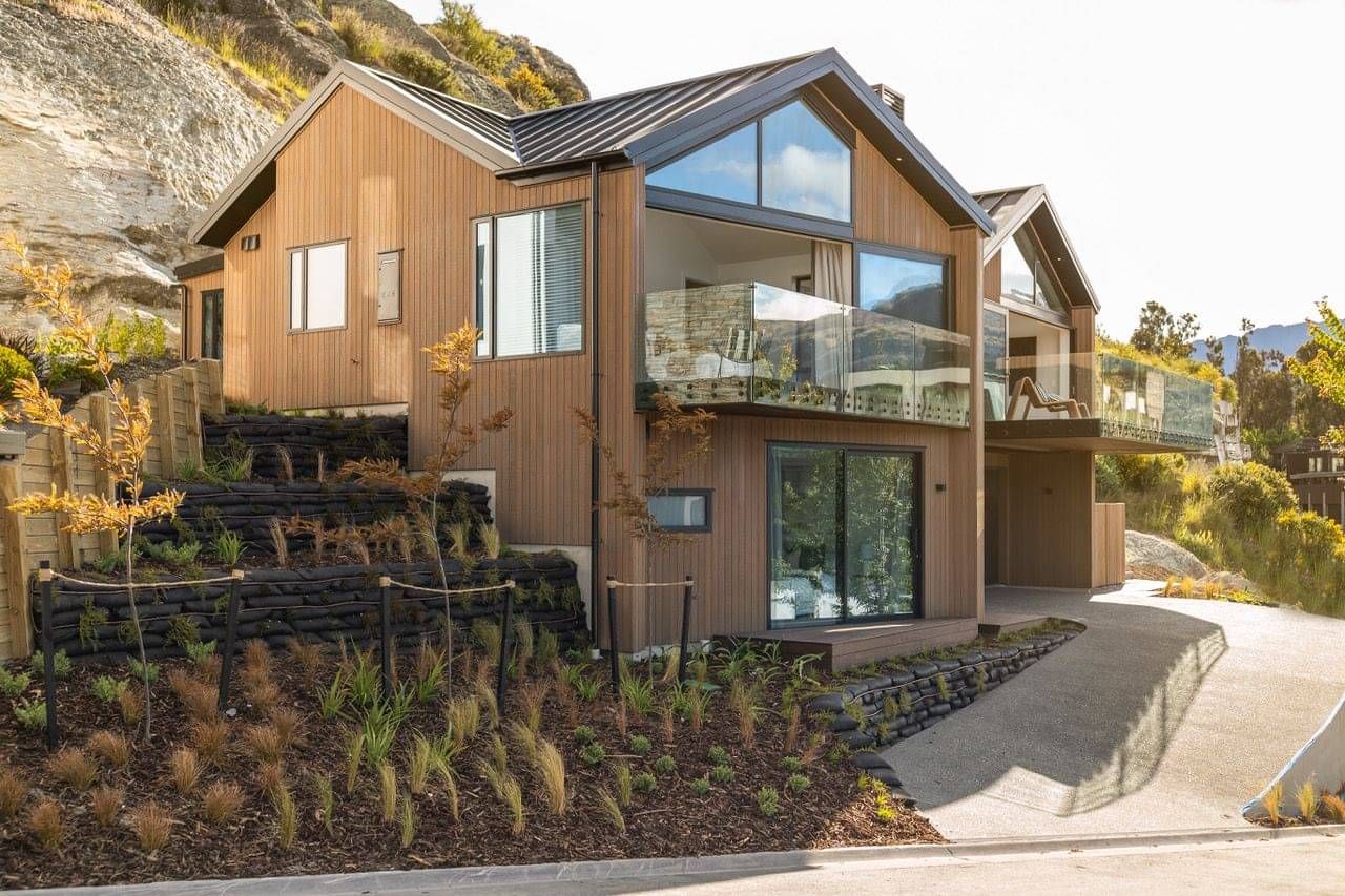A modern house