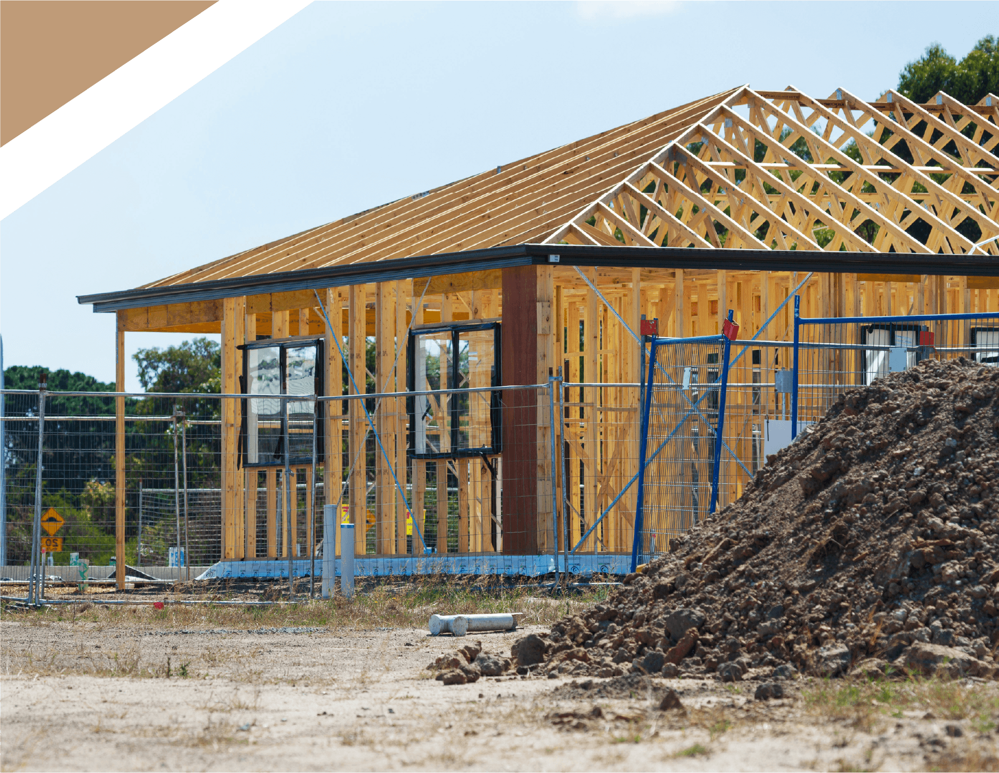 A house in construction