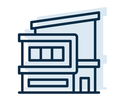 2-story house icon