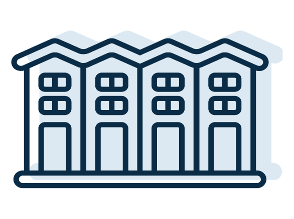 Townhouses icon