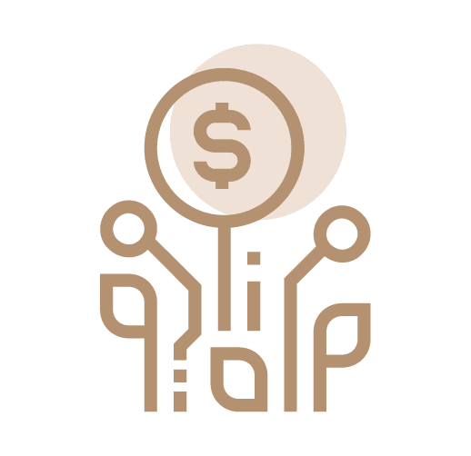 Working finance icon