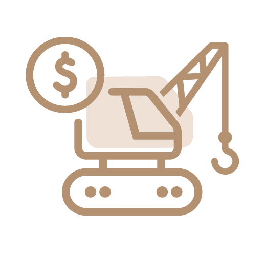 A crane icon