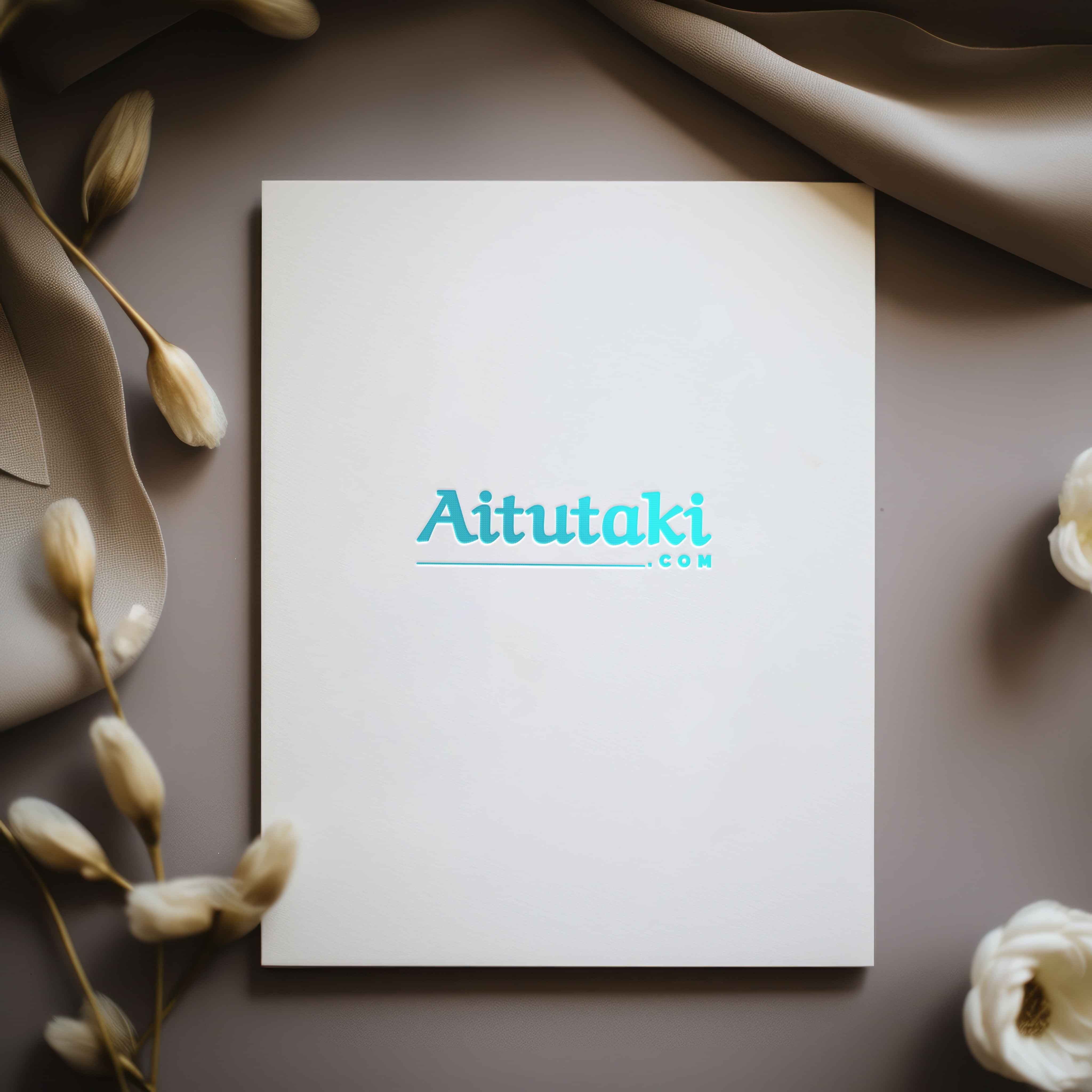Aitutaki.com Logo Design | Wedding Brand Design Tauranga