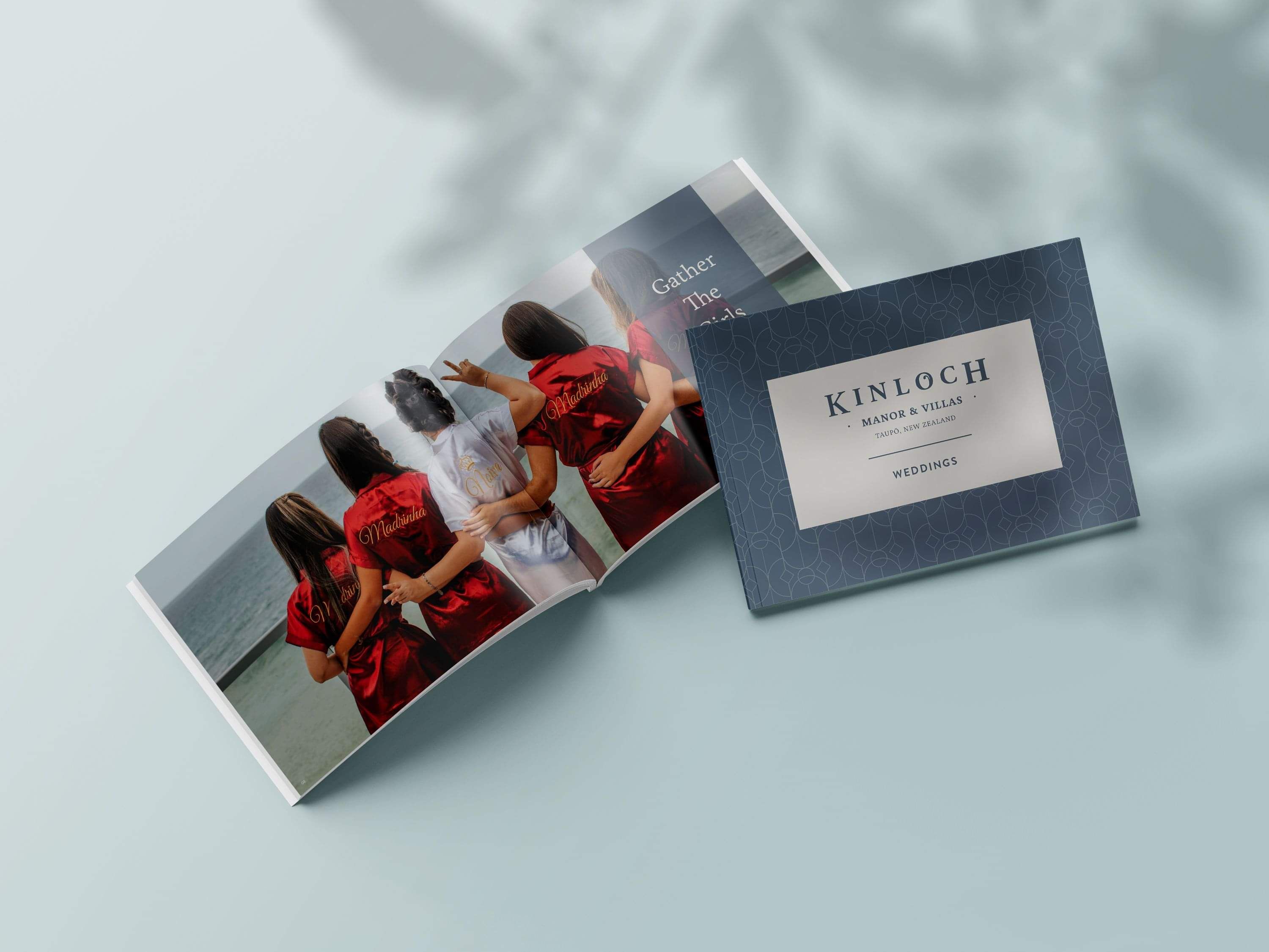 Kinloch Wedding Brochure Design | Wedding Graphic Design