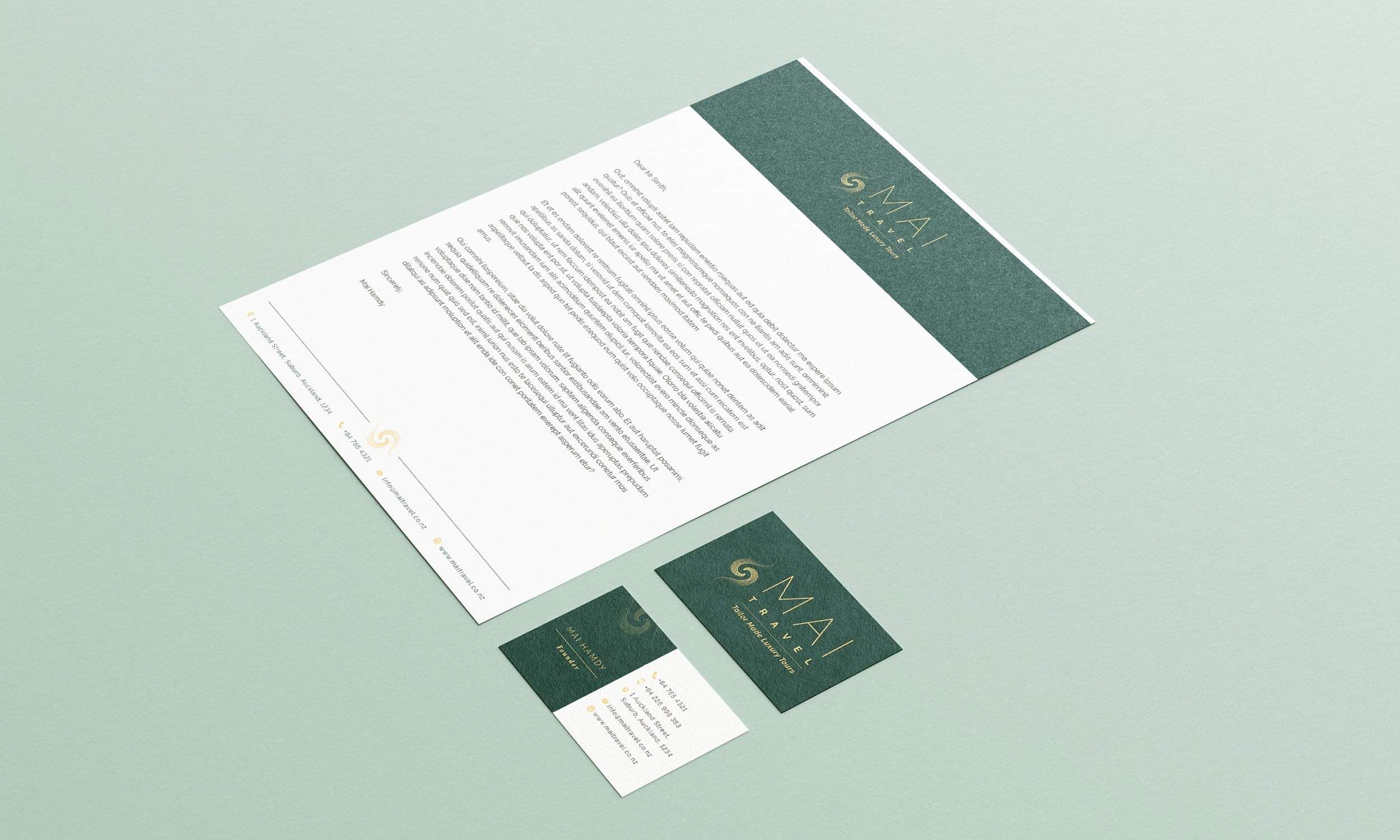 MAI Travel Wedding Brand Design | Wedding Graphic Design