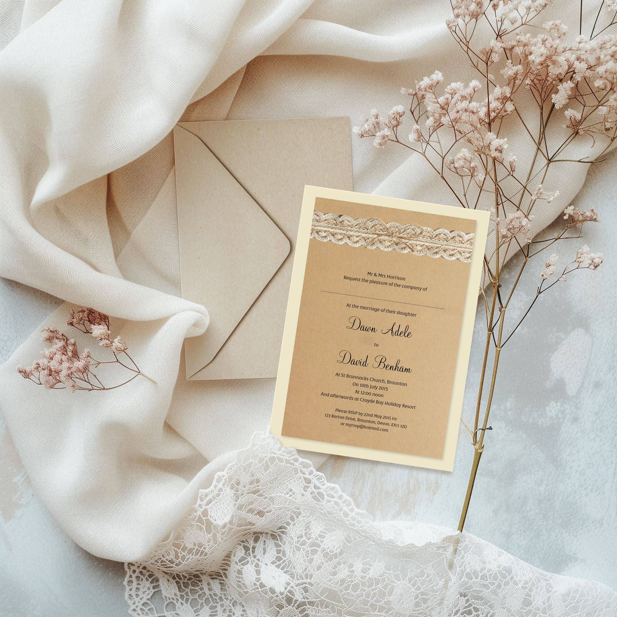 Custom Wedding Design | Wedding Stationery Design