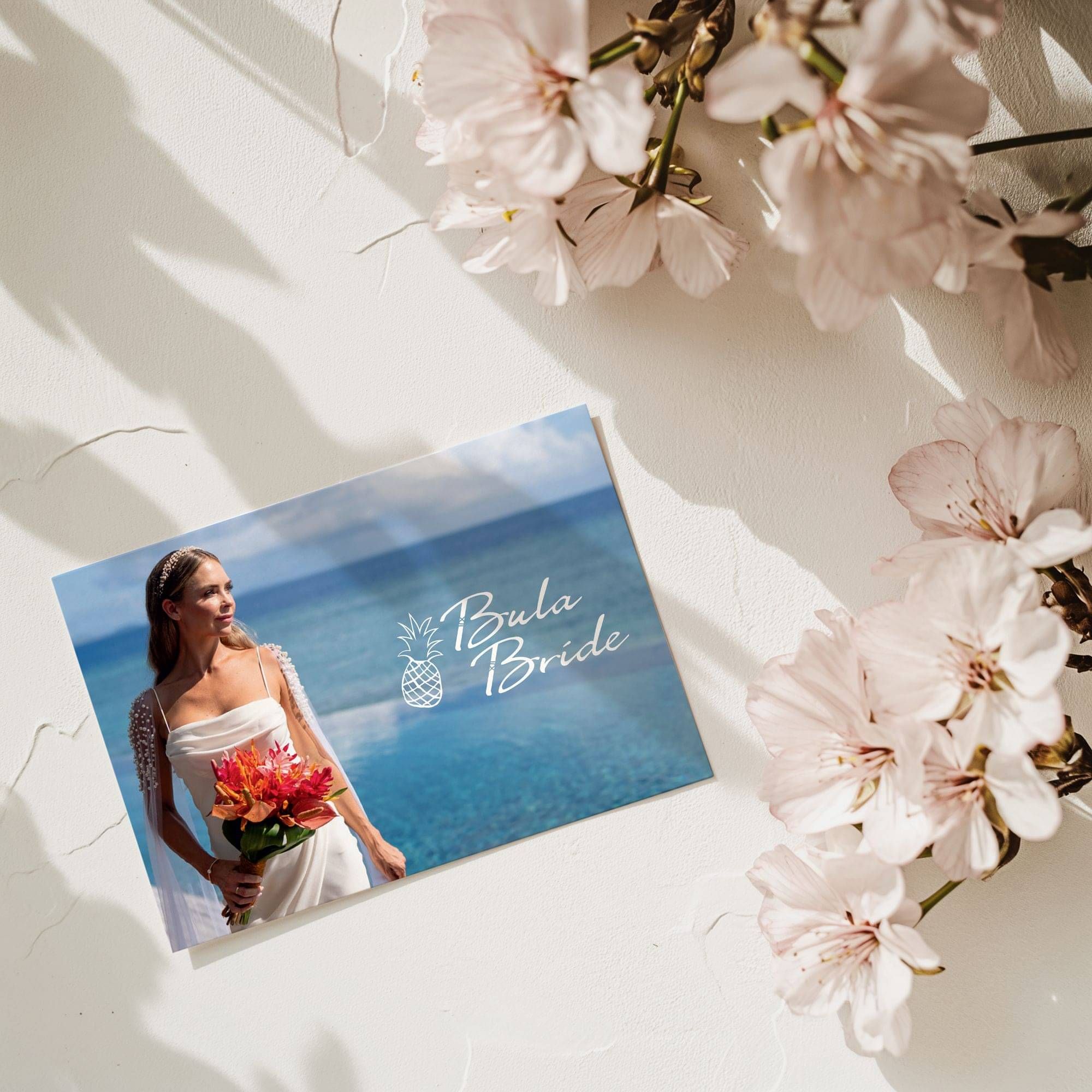 Bula Bride Business Card Design | Wedding Business Cards