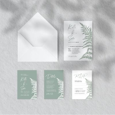 Silver Fern Foundation Invitation Suite