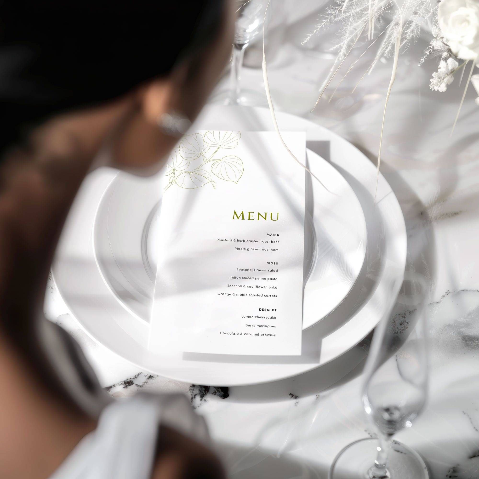     botanical wedding stationery New Zealand