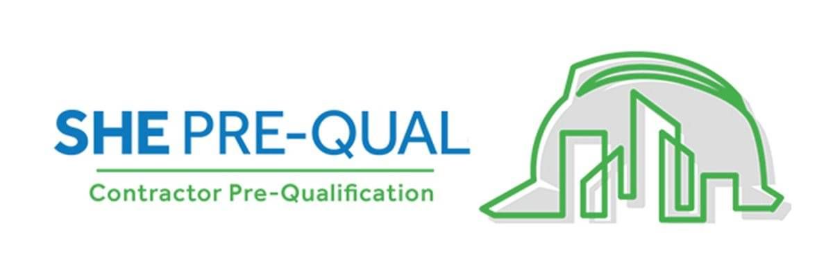 SHE PRE-QUAL contractor Pre-Qualification badge