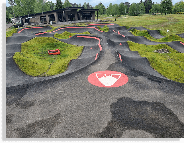 Velocity City Rotorua Cycle Track Hydroseeding, Ngongotahā Valley