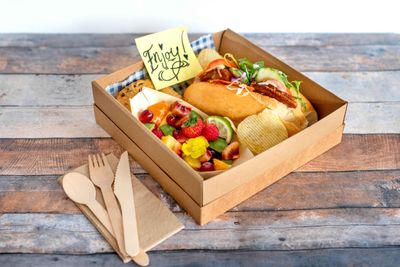Lunch ~ Picnic Box Pork and Slaw | 6 Boxes