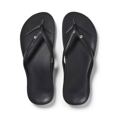Archies Jandals - Black Crystal