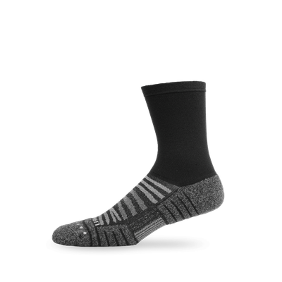 Lightfeet Performance Sock - Half Crew (Black)