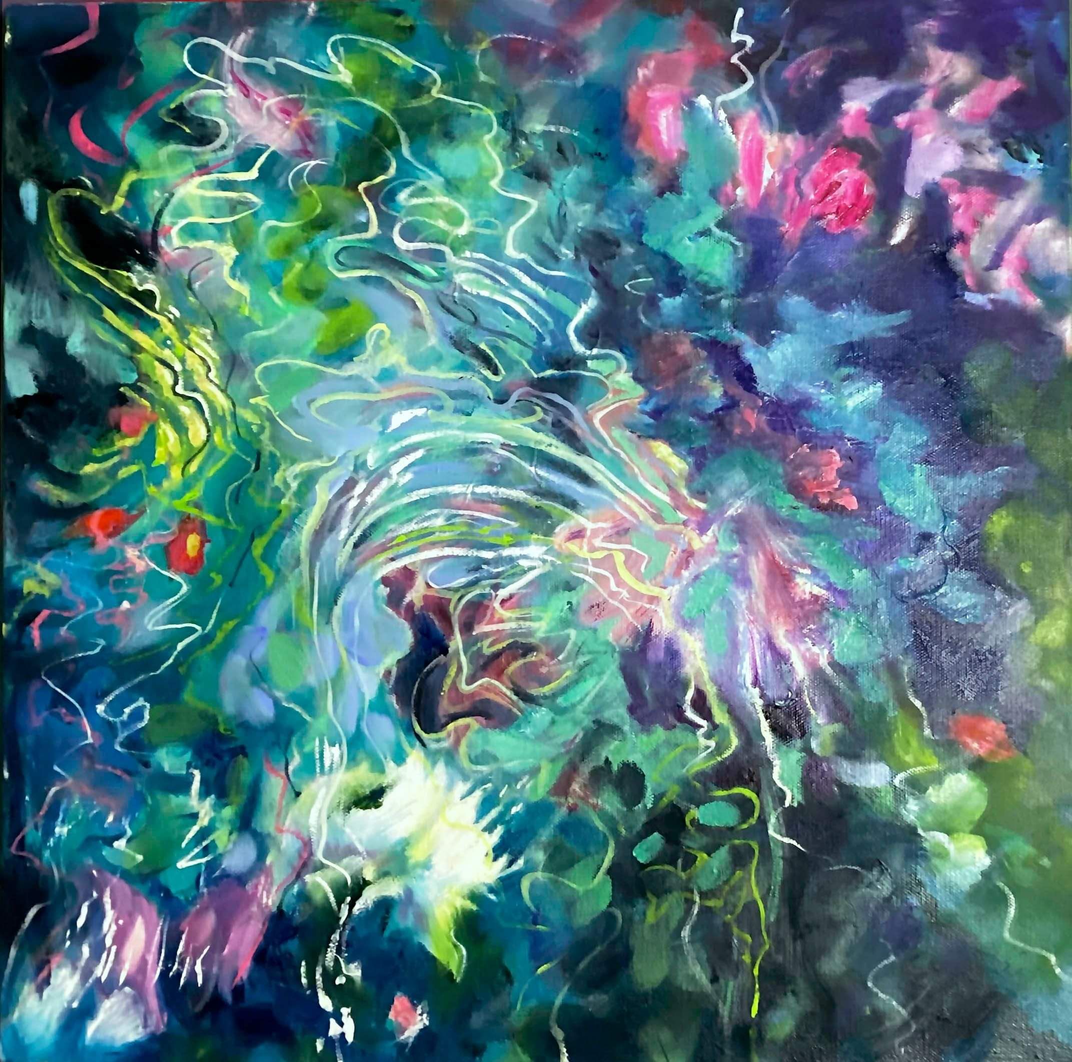 Drifting - Oil on canvas