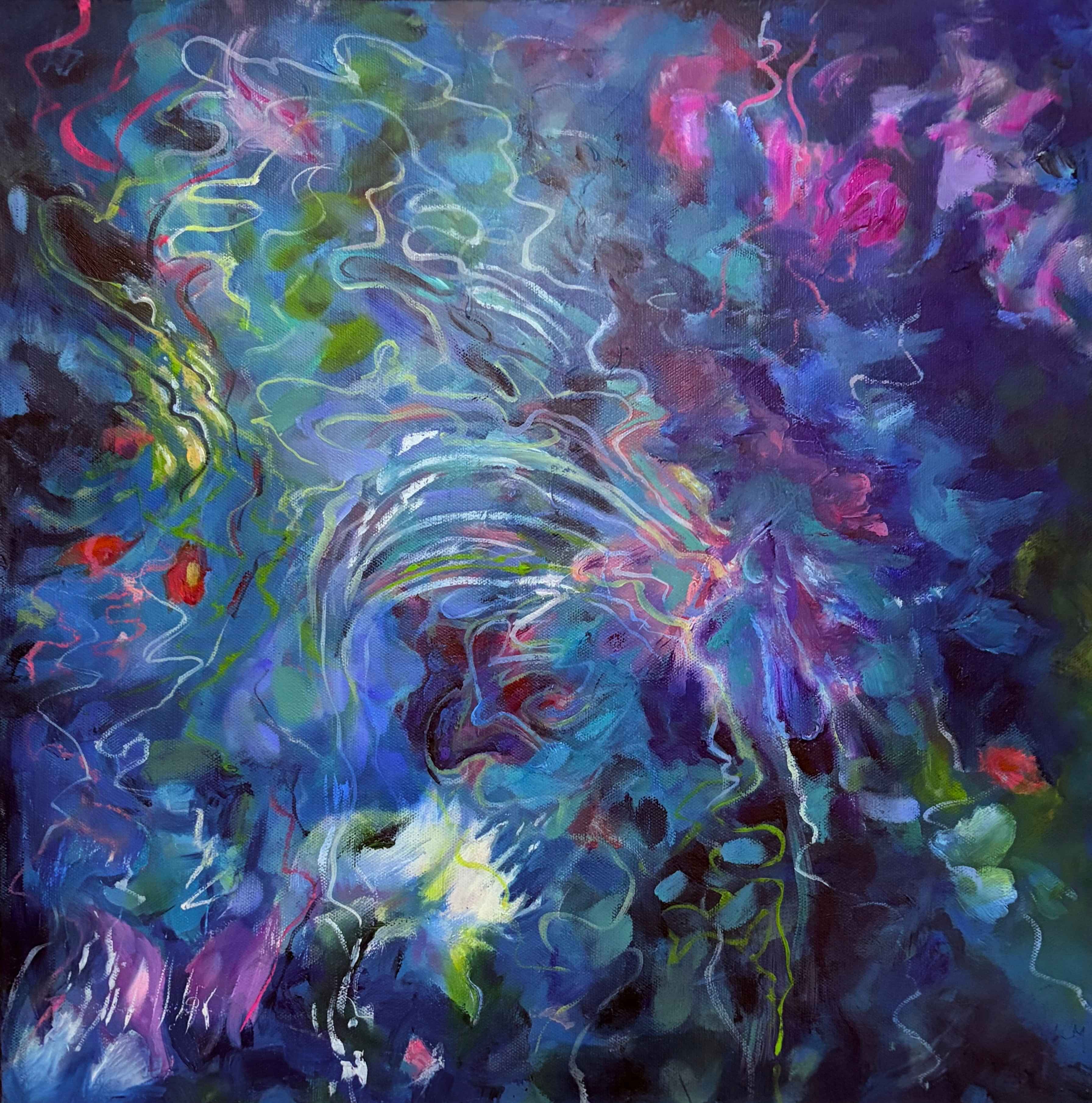 Drifting - Oil on canvas