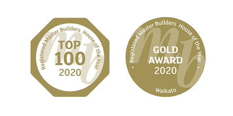 Registered Master Builders House of the Year, Top 100 and Gold Award 2020