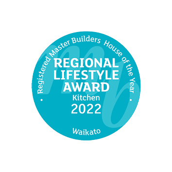 Registered Master Builders House of the Year, Regional Lifestyle Award Kitchen 2022