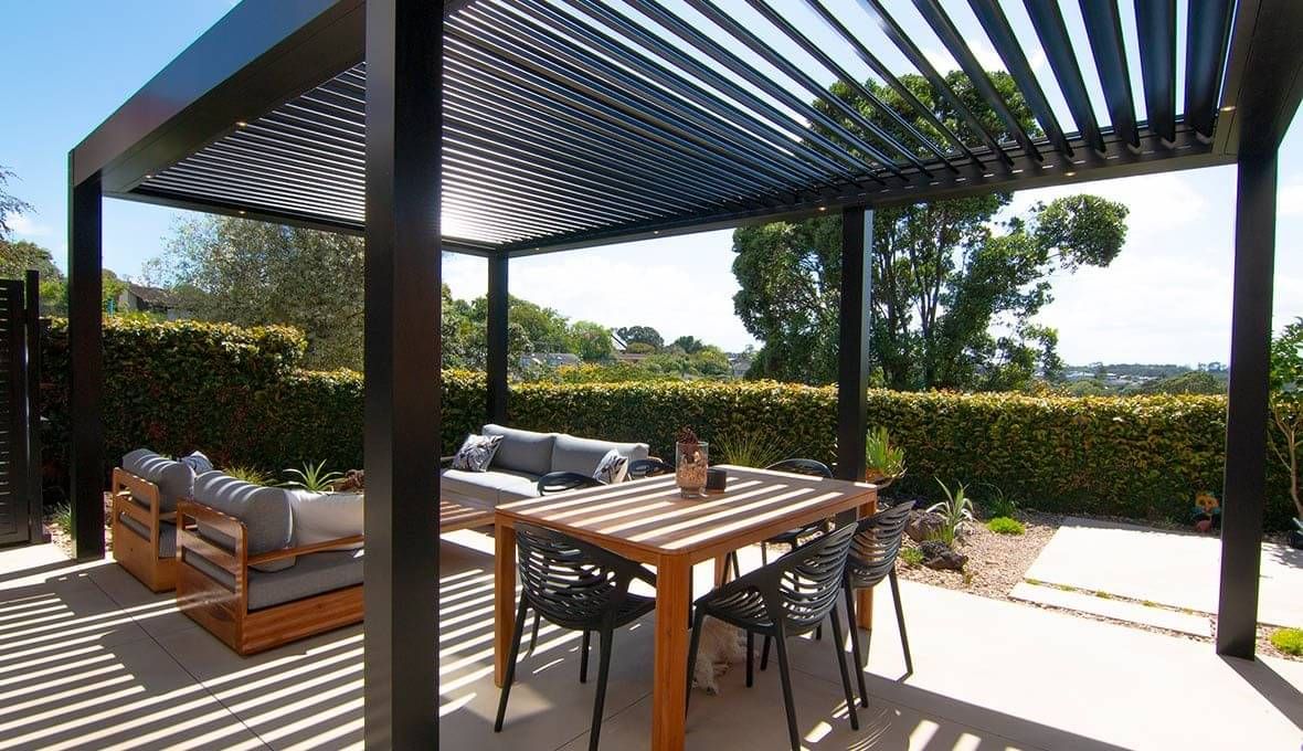 Pacific Outdoor Solutions’ premium range of louvre roofs in Rotorua