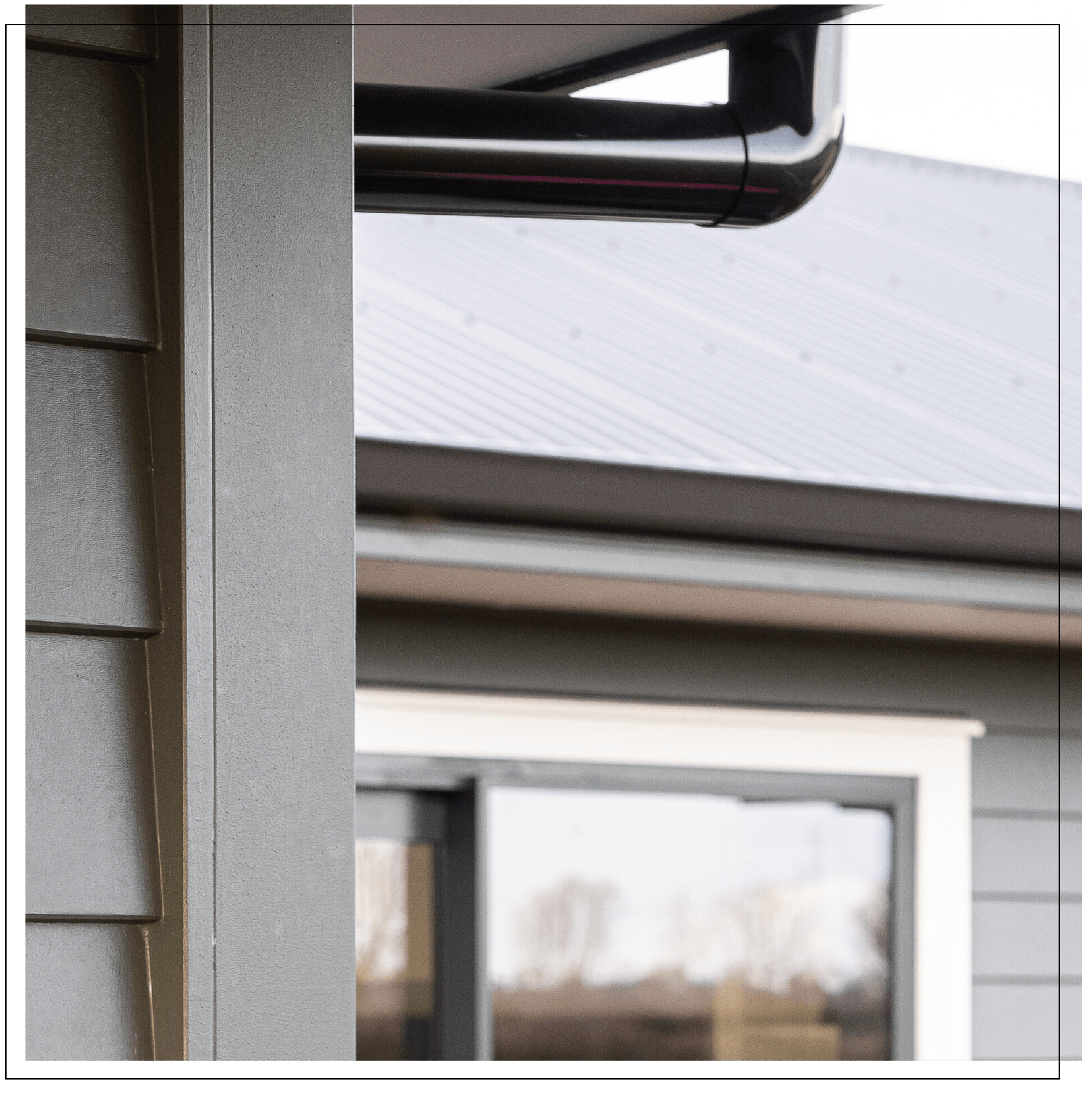 Close up of House renovation