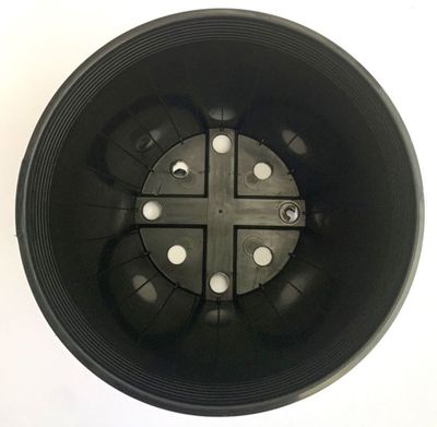 Round Black Pot 1.5L