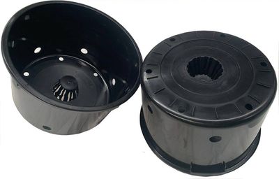 Round Black Pot 13.0L