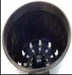 Black Squat Dome Pot DSP-140