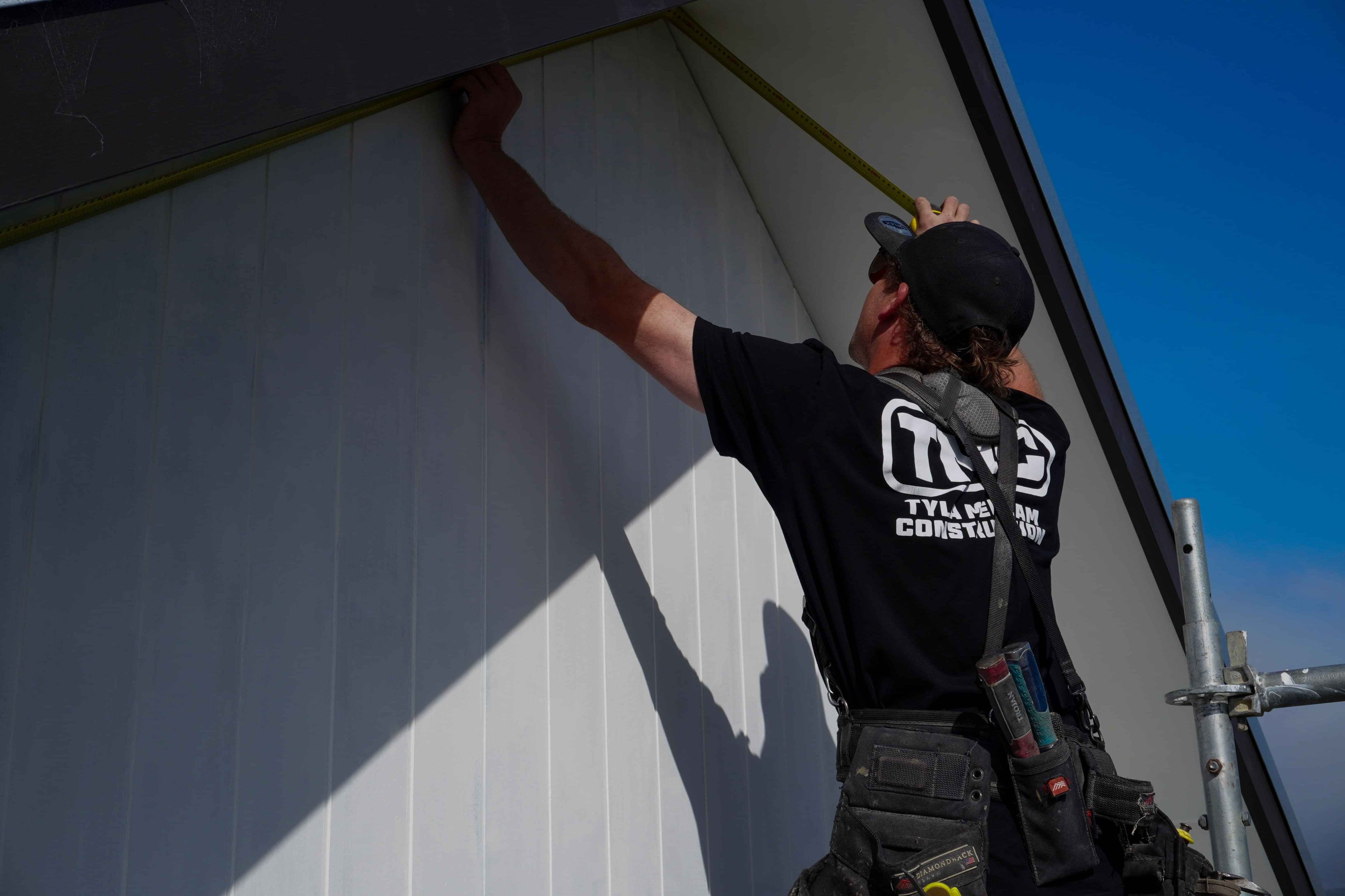 Picture of a builder palmerston north working outoors