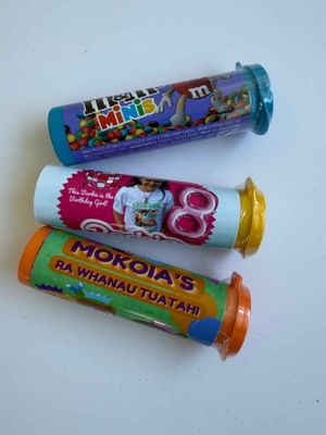 Personalised M&amp;M Tubes