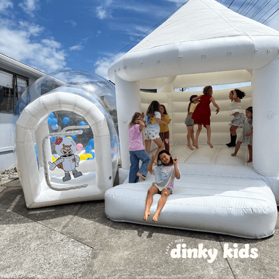 Bouncy Castle - 5x5 White Dome