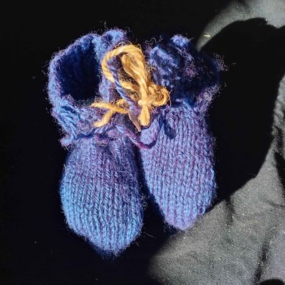 Acrylic booties