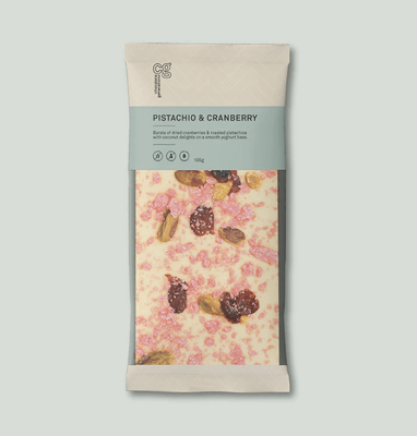 Pistachio &amp; Cranberry Chocolate