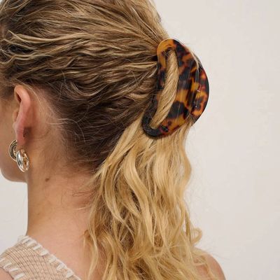 Luster&amp;Sage Oval Tort Claw Clip