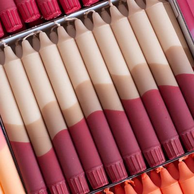 Nordtrice Taper Candles - Merlot