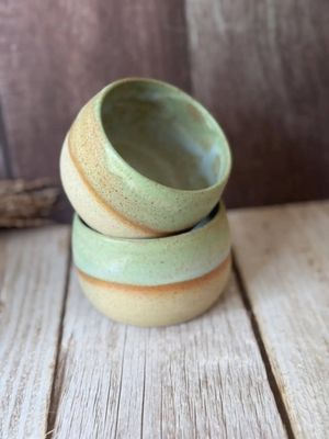 Mini Hug Mug - Green Set of 2