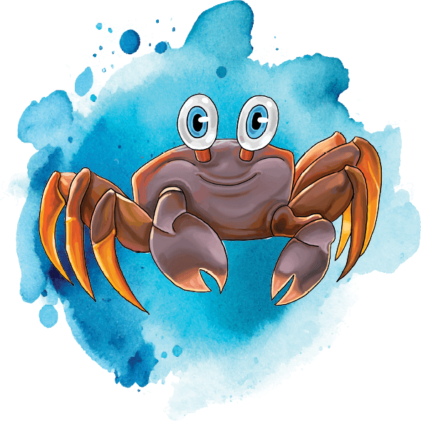 Ace Learn to Swim purple crab icon