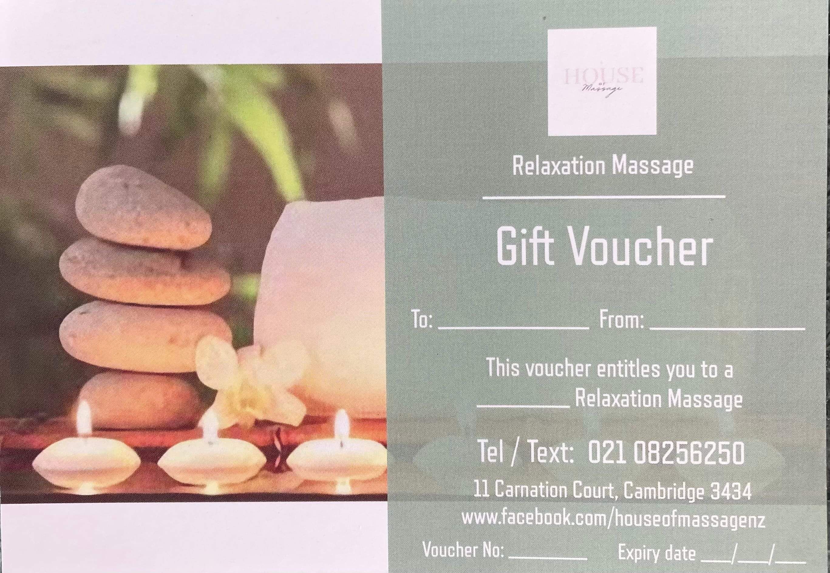 Picture of a gift voucher
