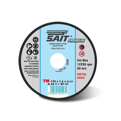 Sait ZA46T Cutting Disc 125mm x 1.6mm