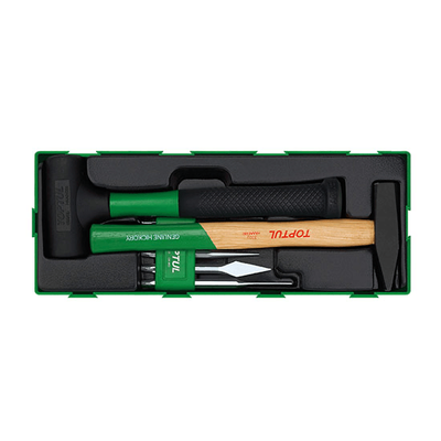 GTA0724 Topul Hammer Punch &amp; Chisel Set 7pc