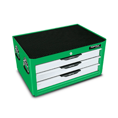 TBAD0301 Toptul 3 Draw Middle Tool Chest Pro-Line Series - Green