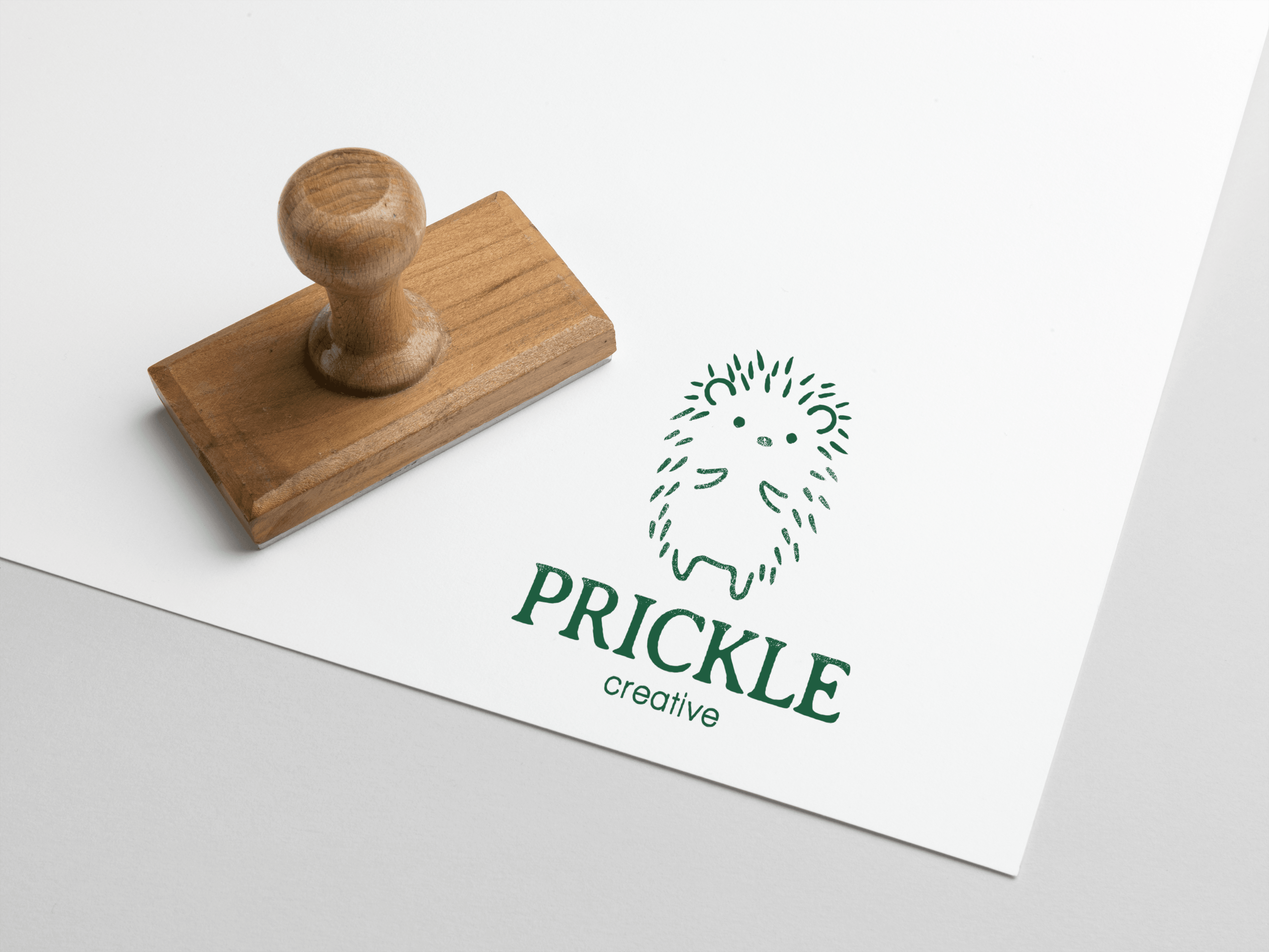 Rubber stamp and stamp of Prickle Embroidery