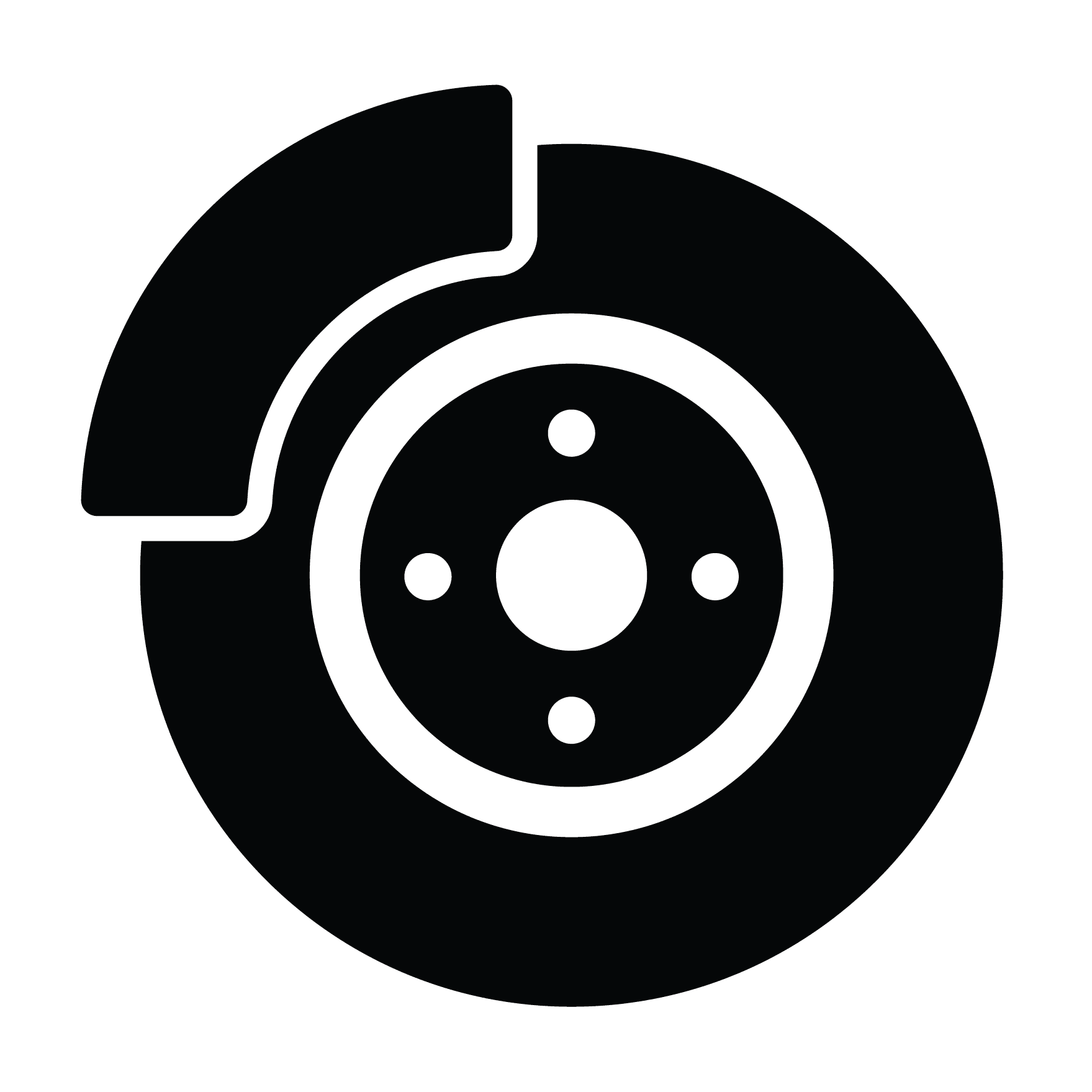 Brakes illustration icon