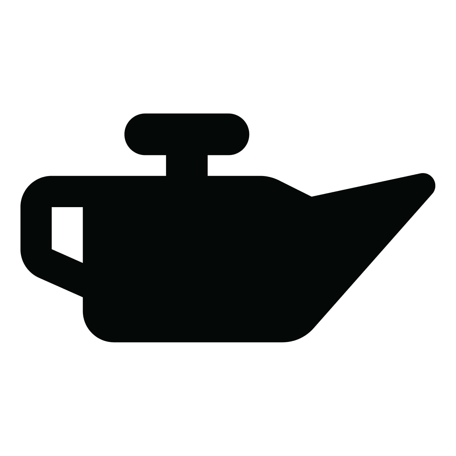 Oil container illustration icon