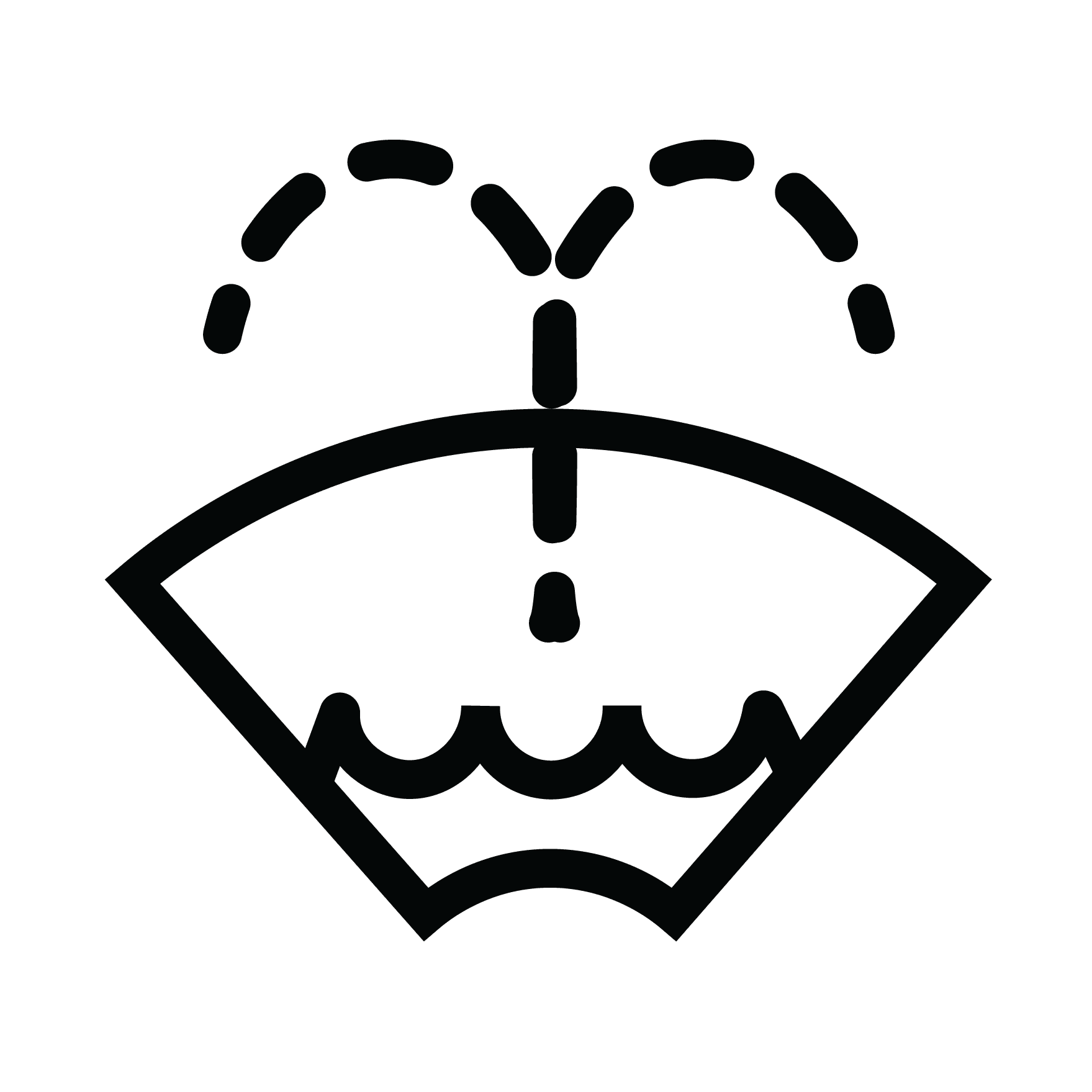 Fluid checkups illustration/icon