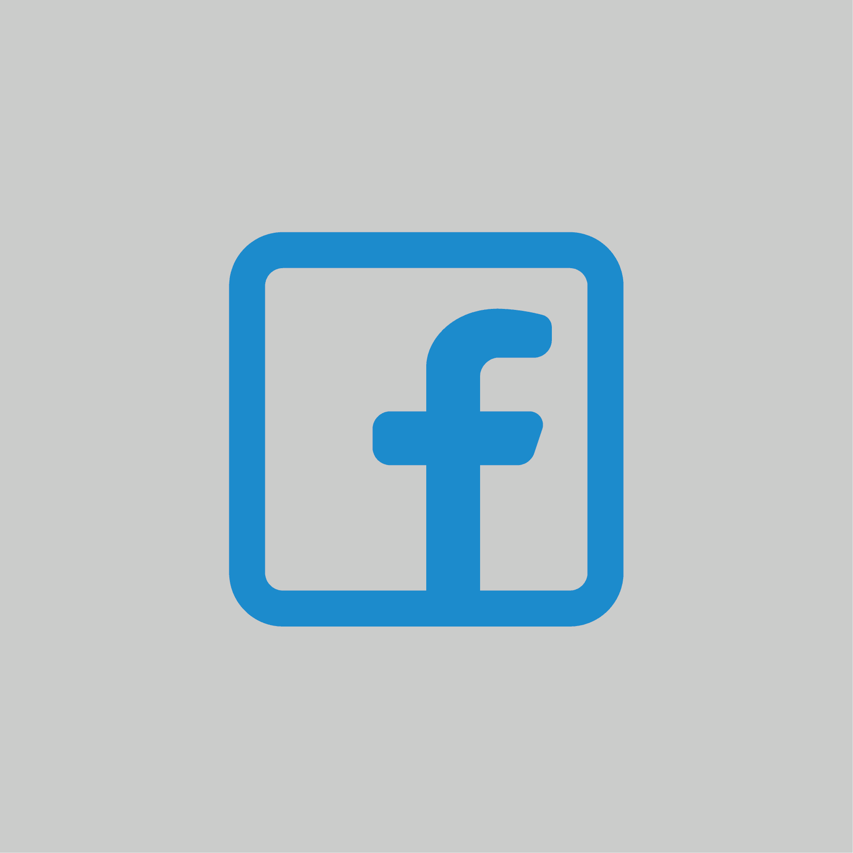 Facebook logo icon illustration
